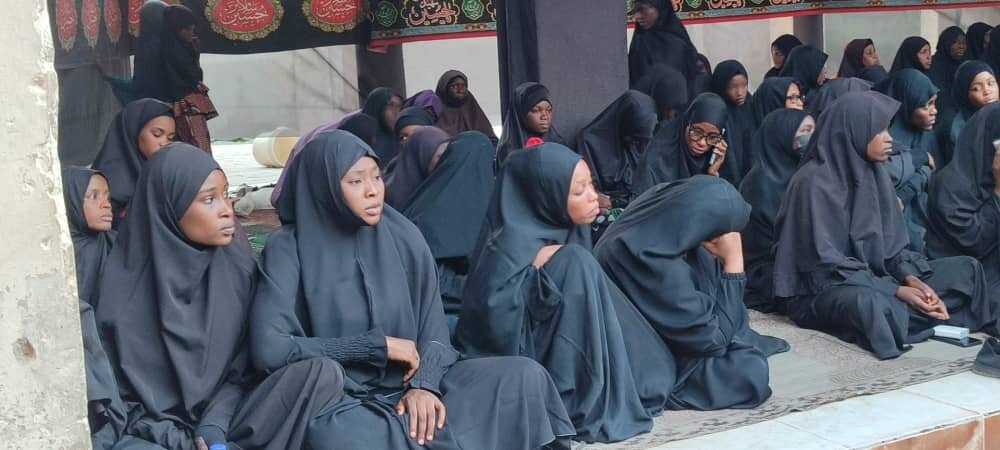 برگزاری سه روز مراسم عزاداری شهادت حضرت فاطمه زهرا(س) در کانو نیجریه