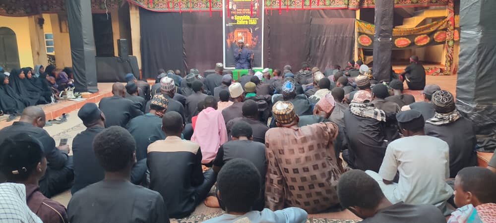 برگزاری سه روز مراسم عزاداری شهادت حضرت فاطمه زهرا(س) در کانو نیجریه