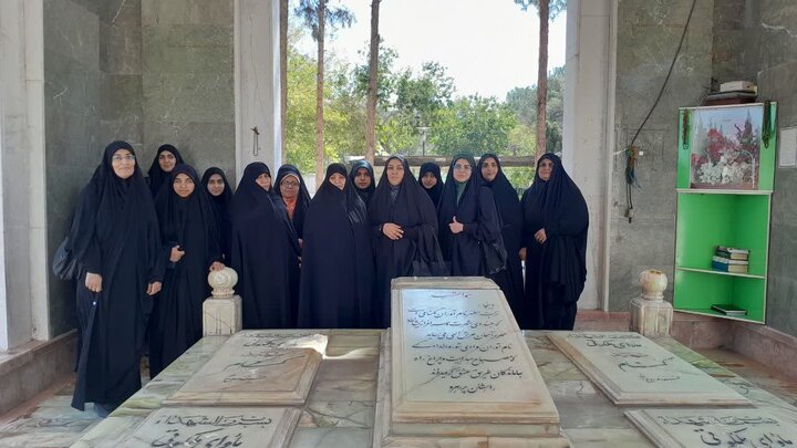 تصاویر/ اردوی اختتامیه طرح اربعین تعالی مدرسه علمیه ریحانه‌النبی(س) رفسنجان در شهر کرمان