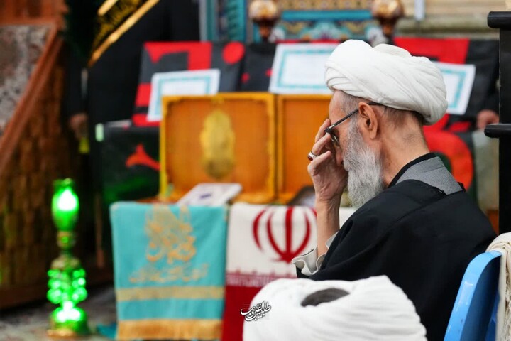 تصاویر/ مراسم سوگواری ایام فاطمیه در حوزه علمیه منطقه بناب
