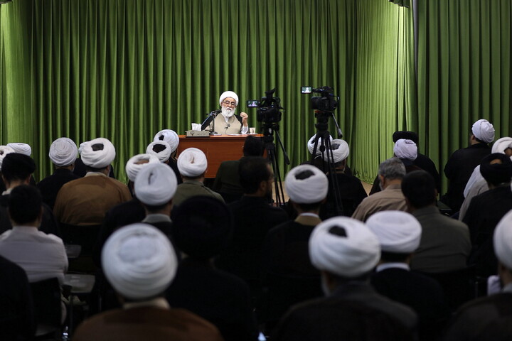تصاویر/ بازدید آیت الله شب زنده ار از مرکز ملی پاسخگویی به سوالات دینی