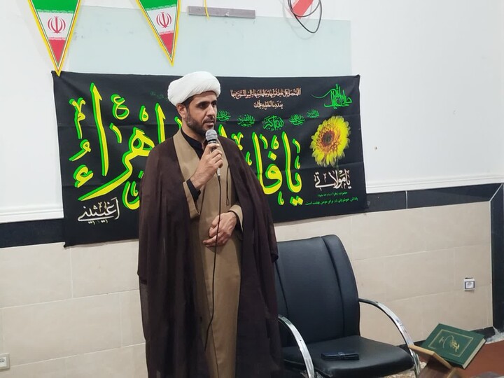 تصاویر/ برگزاری مراسم ایام شهادت حضرت فاطمه زهرا (س) در مدرسه علمیه امیرالمؤمنین(ع) رودبارجنوب