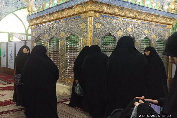 اختتامیه «اربعین تعالی طلبه نو ورود» ویژه خواهران در امامزاده ابراهیم بخش بیستون کرمانشاه