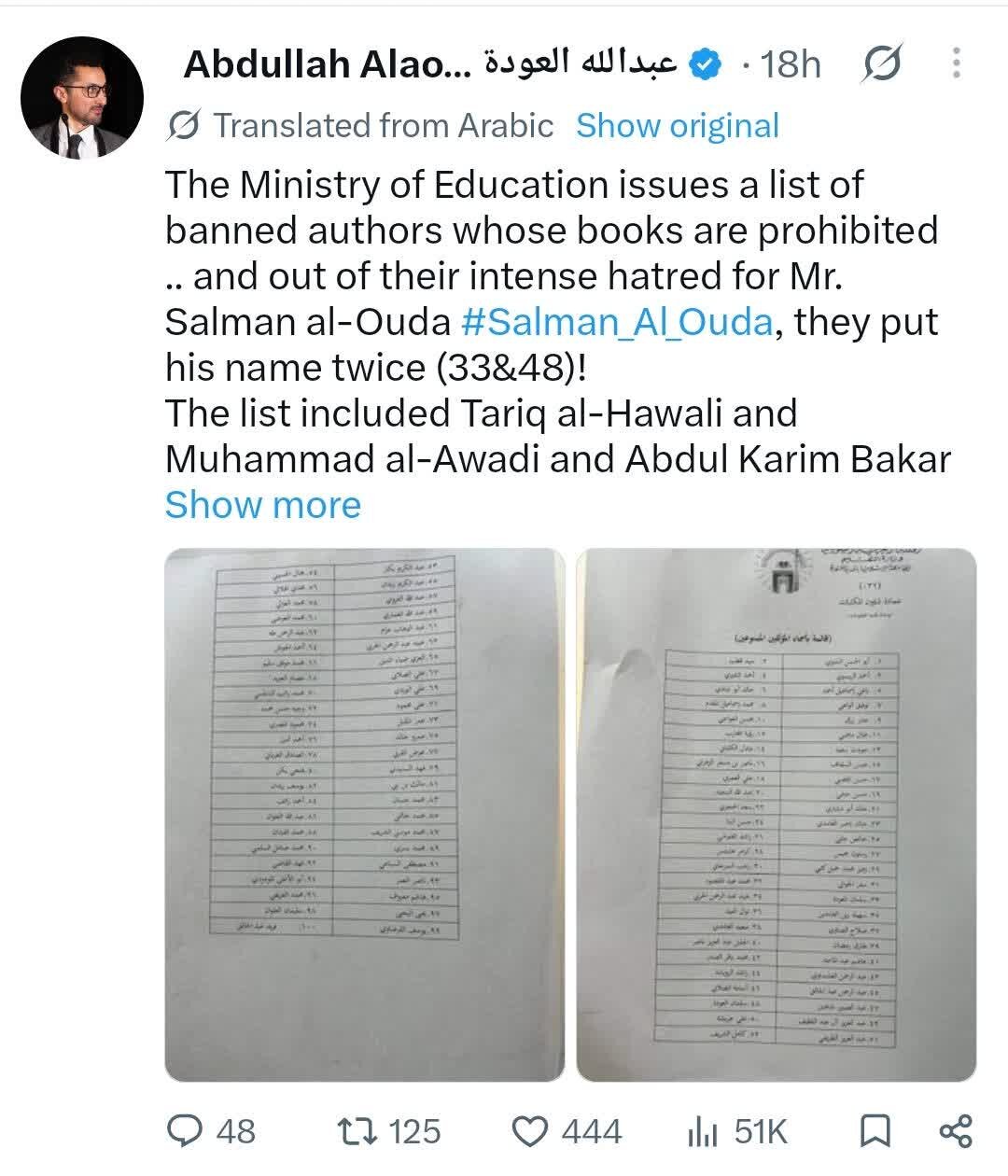 Chuo Kikuu cha Madina Chapiga Marufuku Kusomwa Vitabu vya Waandishi 100 wa Kiislamu