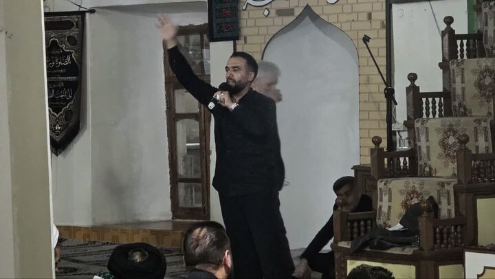تصاویر/ مراسم سوگواری ایام فاطمیه در مسجد جامع ماکو