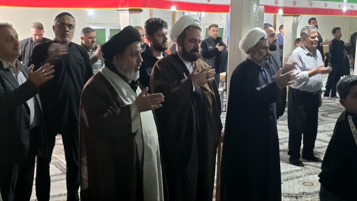 تصاویر/ مراسم سوگواری ایام فاطمیه در مسجد جامع ماکو