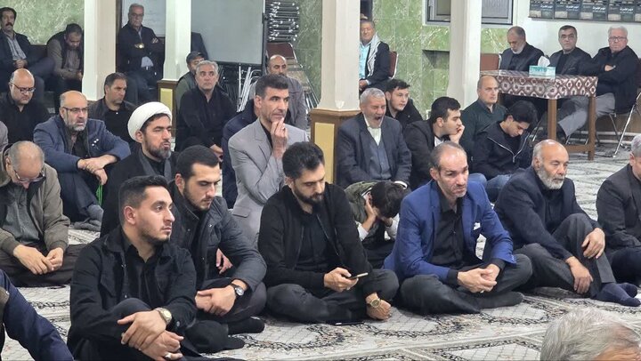 تصاویر/ مراسم سوگواری ایام فاطمیه در مسجد جامع ماکو