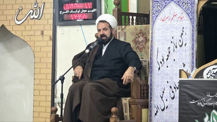 تصاویر/ مراسم سوگواری ایام فاطمیه در مسجد جامع ماکو