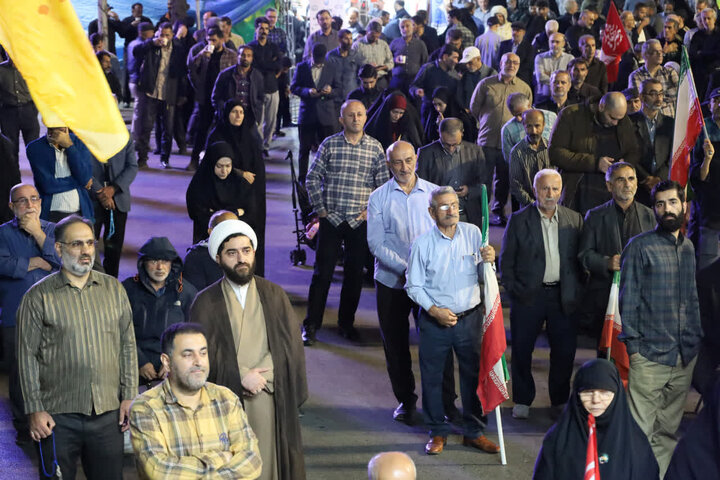 سخنرانی معاون آموزش حوزه های علمیه در اجتماع مردمی ساری