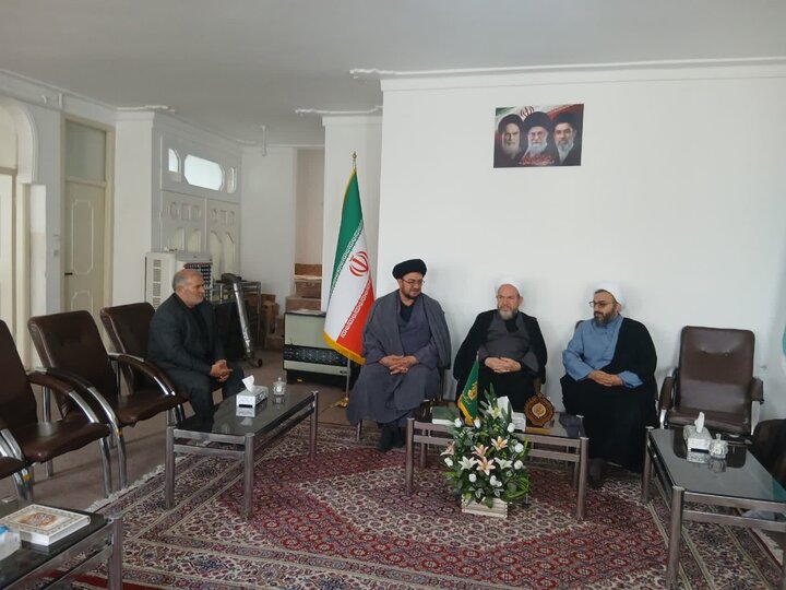 تصاویر/ سفر مدیرکل تبلیغات اسلامی آذربایجان غربی به نقده