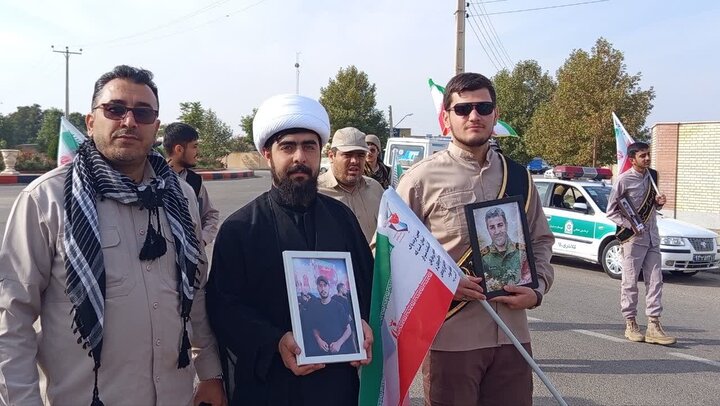 تصاویر/ حضور روحانیون شهرستان باروق در همایش جانفدا