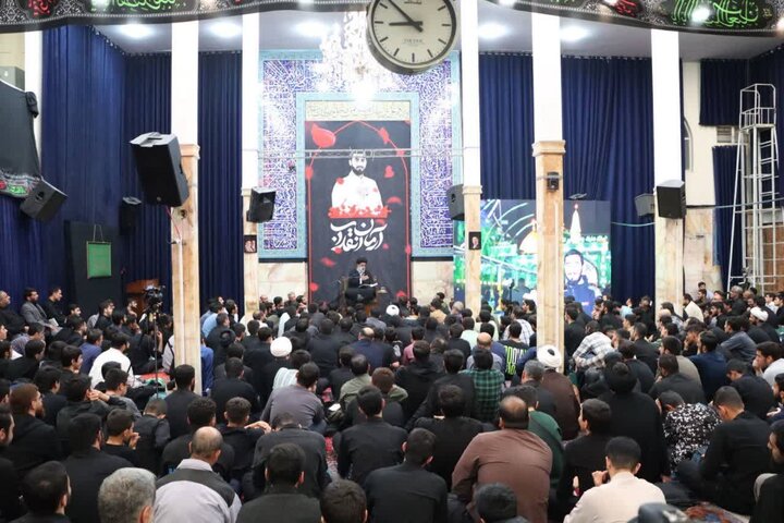 تصاویر/ مراسم سالگرد شهادت طلبه بسیجی آرمان علی‌وردی