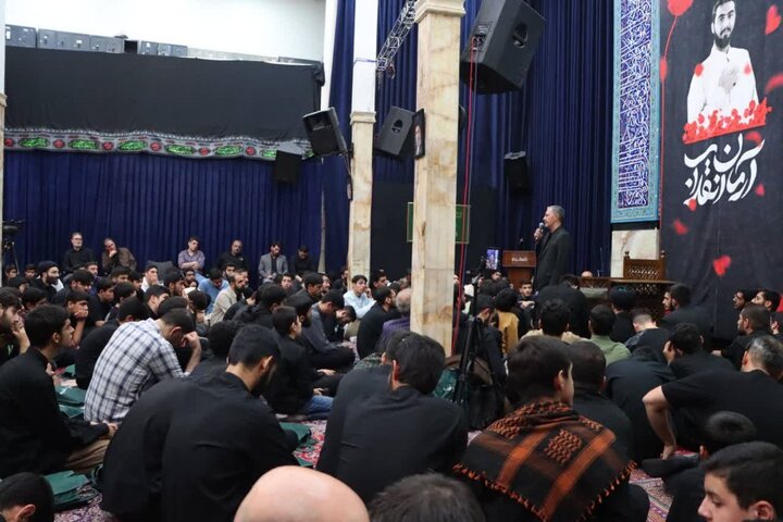 تصاویر/ مراسم سالگرد شهادت طلبه بسیجی آرمان علی‌وردی
