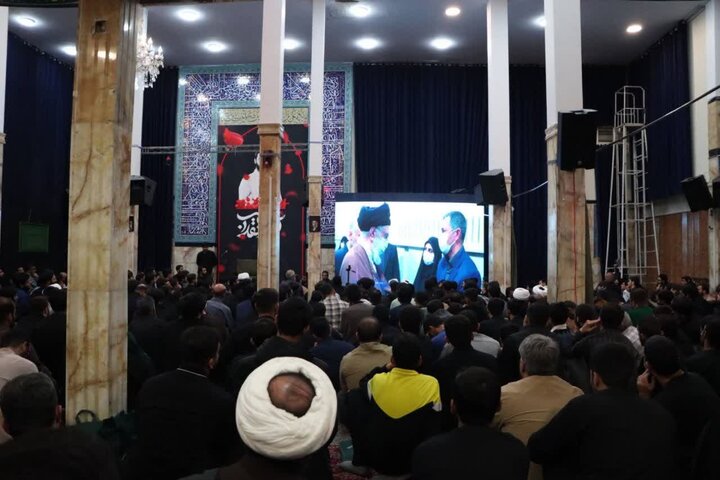 تصاویر/ مراسم سالگرد شهادت طلبه بسیجی آرمان علی‌وردی