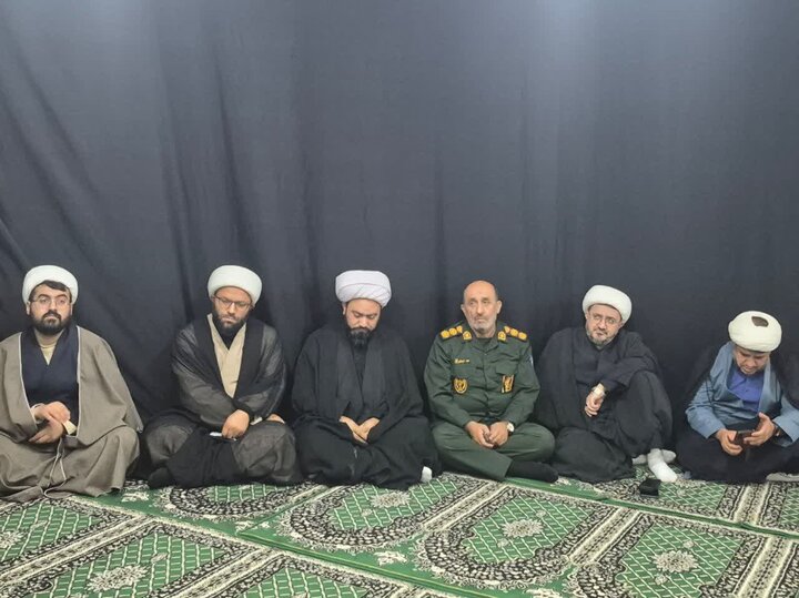 تصاویر/ مراسم چهارمین سالگرد شهادت طلبه بسیجی آرمان علی وردی در مدرسه علمیه جعفریه خلخال