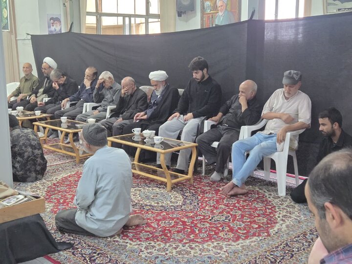 تصاویر/آیین سوگواری ایام فاطمیه در مدارس علمیه منطقه کاشان
