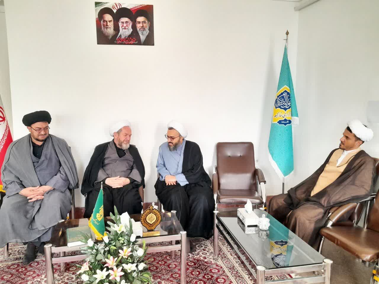 تصاویر/ سفر مدیرکل تبلیغات اسلامی آذربایجان غربی به نقده