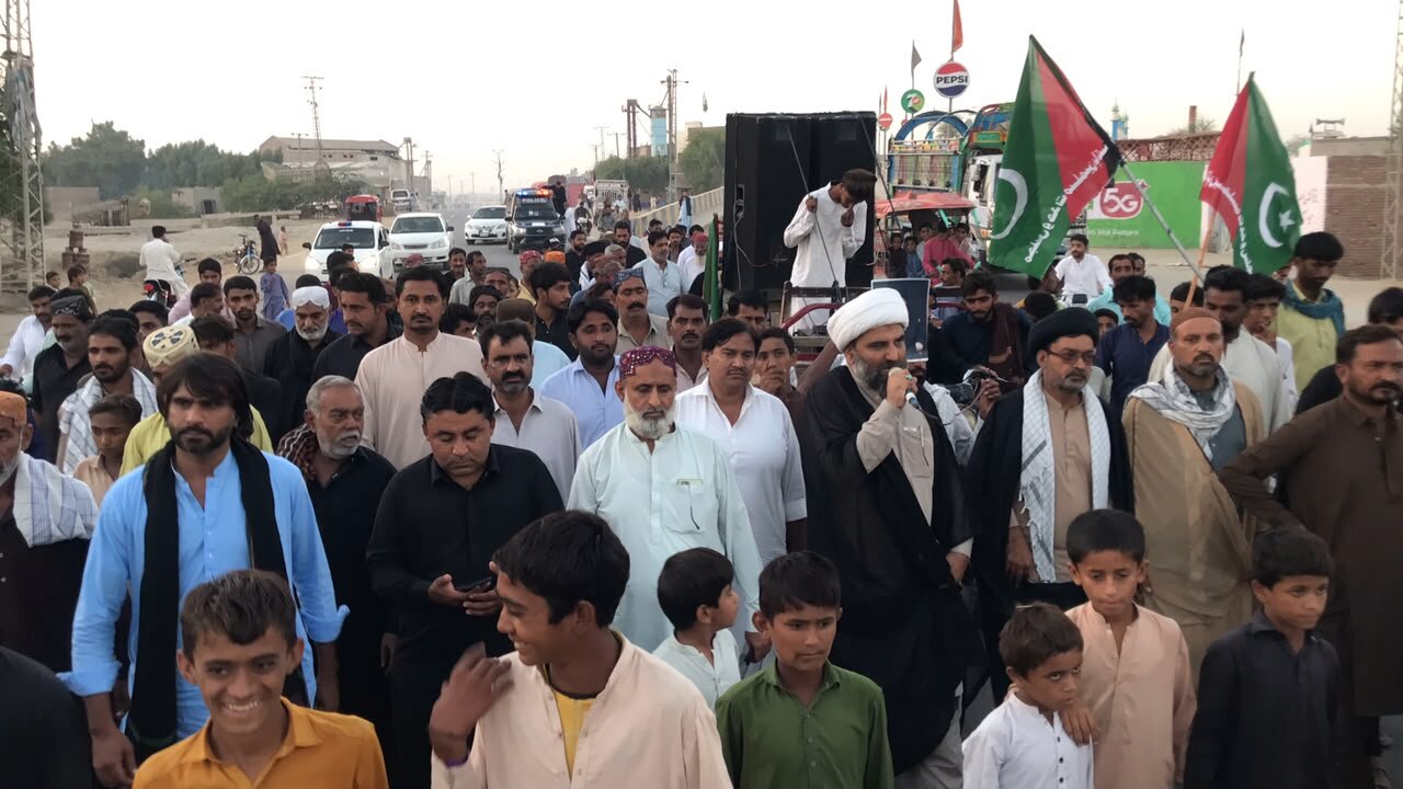 جیکب آباد لبیک یا رسول الله ریلی کا انعقاد؛ علماء و عوام کی بھرپور شرکت