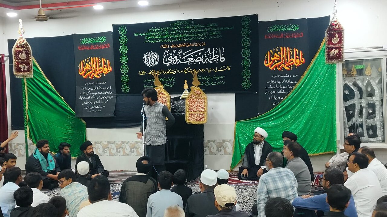 جناب سیدہ فاطمہ زہراء کی زندگی قرآن کا عملی نمونہ تھی:مولانا سید احمد رضوی