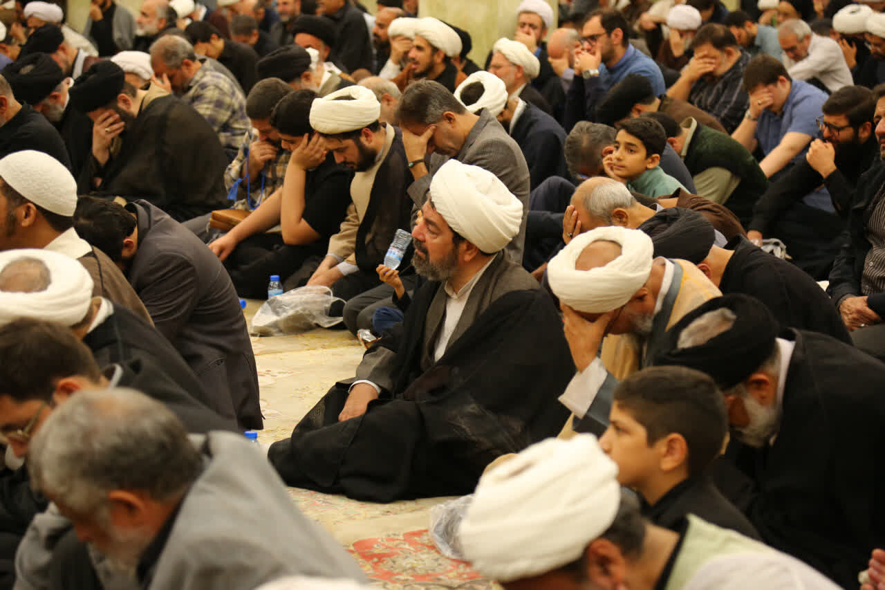 بزرگداشت اربعین ارتحال مرجع تقلیدی که در قله اخلاق و فقاهت بود + فیلم و عکس
