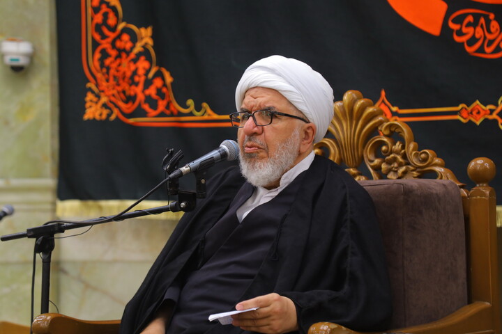 تصاویر/ مراسم اربعین مرحوم آیت الله العظمی شبیری زنجانی