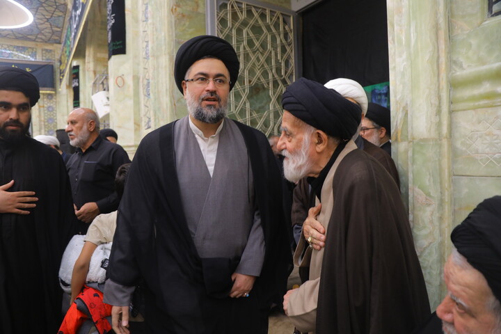 تصاویر/ مراسم اربعین مرحوم آیت الله العظمی شبیری زنجانی