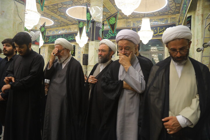 تصاویر/ مراسم اربعین مرحوم آیت الله العظمی شبیری زنجانی