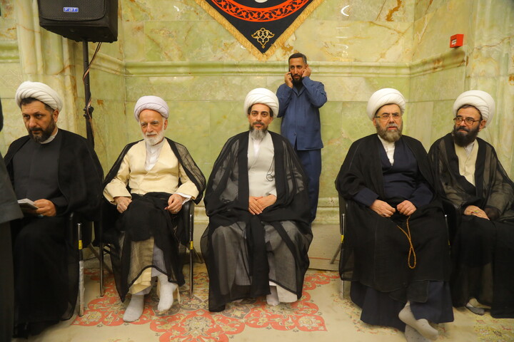 تصاویر/ مراسم اربعین مرحوم آیت الله العظمی شبیری زنجانی