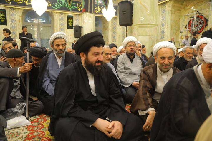 تصاویر/ مراسم اربعین مرحوم آیت الله العظمی شبیری زنجانی