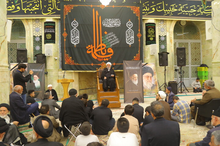 تصاویر/ مراسم اربعین مرحوم آیت الله العظمی شبیری زنجانی