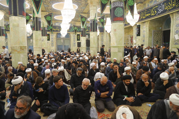 تصاویر/ مراسم اربعین مرحوم آیت الله العظمی شبیری زنجانی