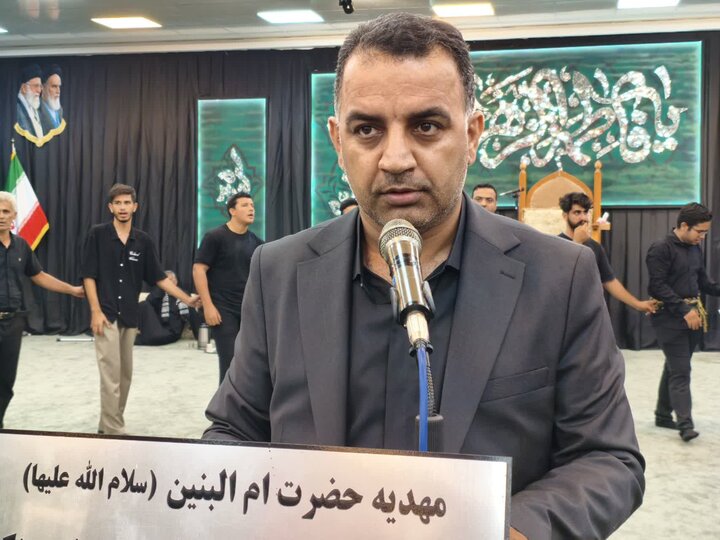 تصاویر/ عزاداری فاطمیه در بنک