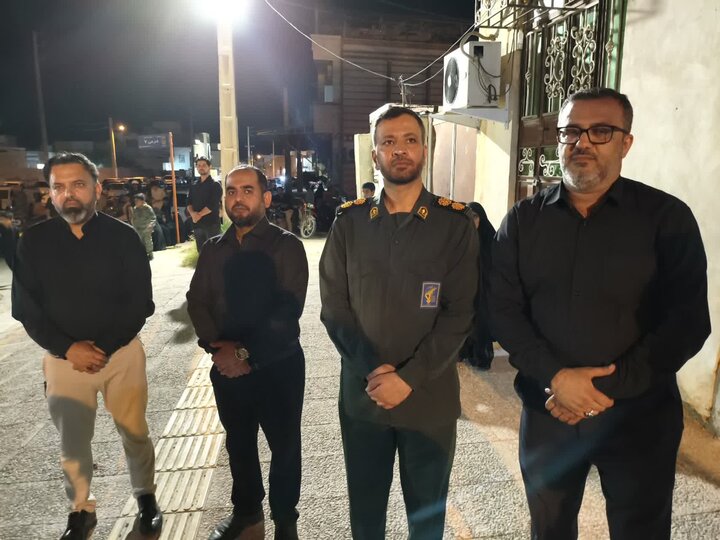 تصاویر/ استقبال از شهید گمنام در شهر بنک