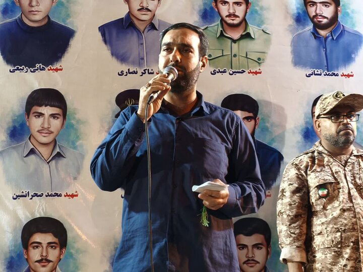 تصاویر/ استقبال از شهید گمنام در شهر بنک