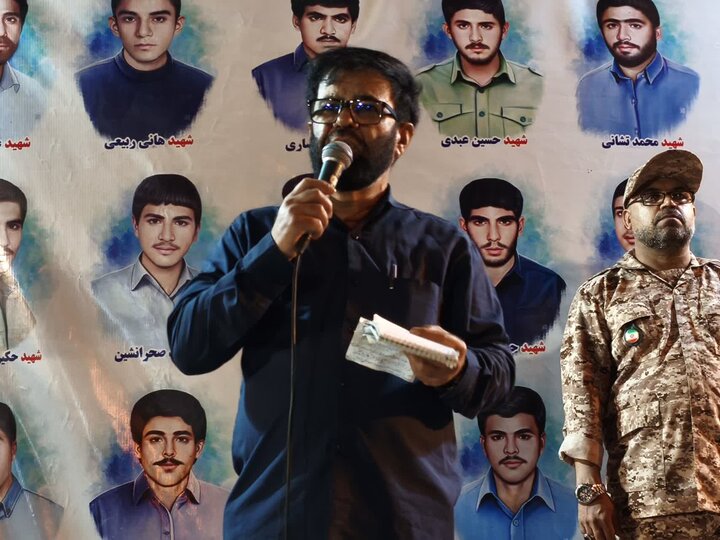 تصاویر/ استقبال از شهید گمنام در شهر بنک