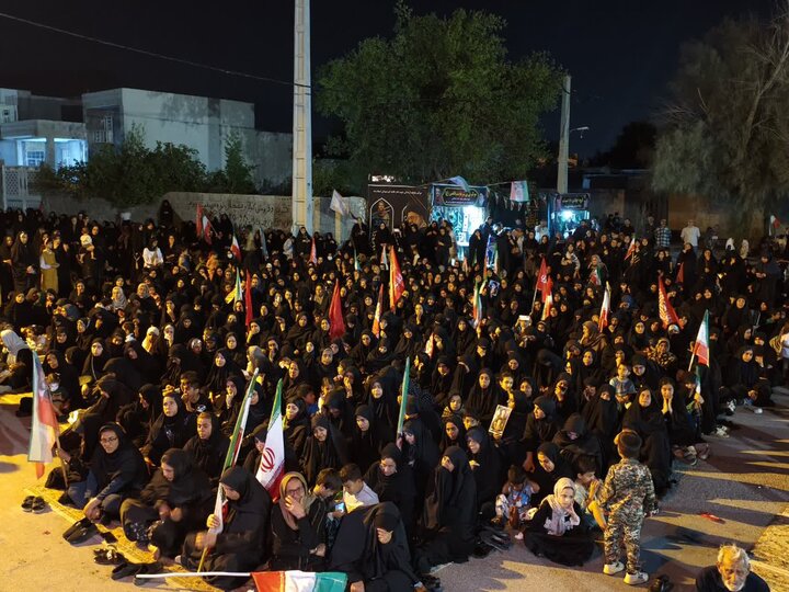 تصاویر/ استقبال از شهید گمنام در شهر بنک