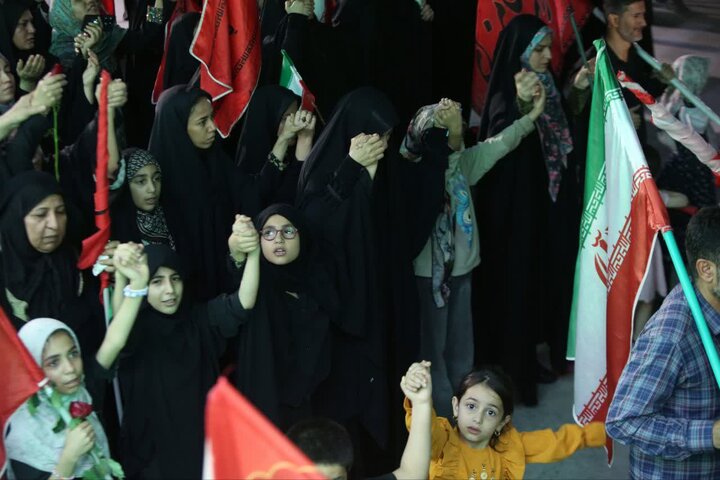تصاویر/ شبی با شهدای گمنام در کنگان