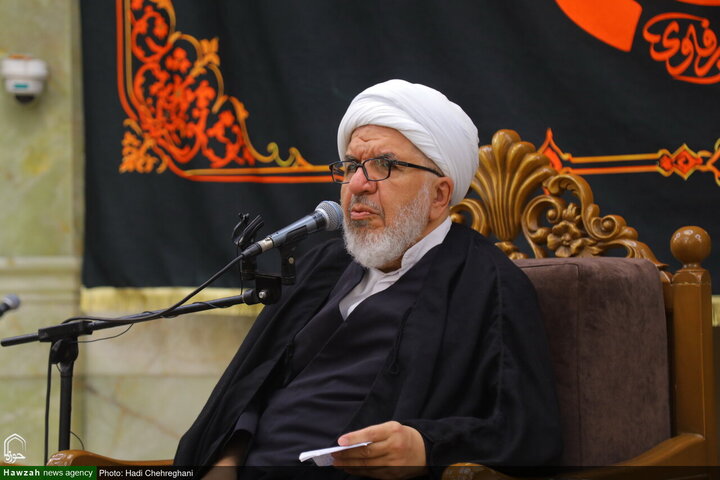 إقامة مراسم الأربعين للراحل آية الله العظمى الشبیری الزنجاني