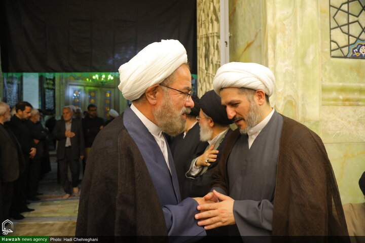 إقامة مراسم الأربعين للراحل آية الله العظمى الشبیری الزنجاني