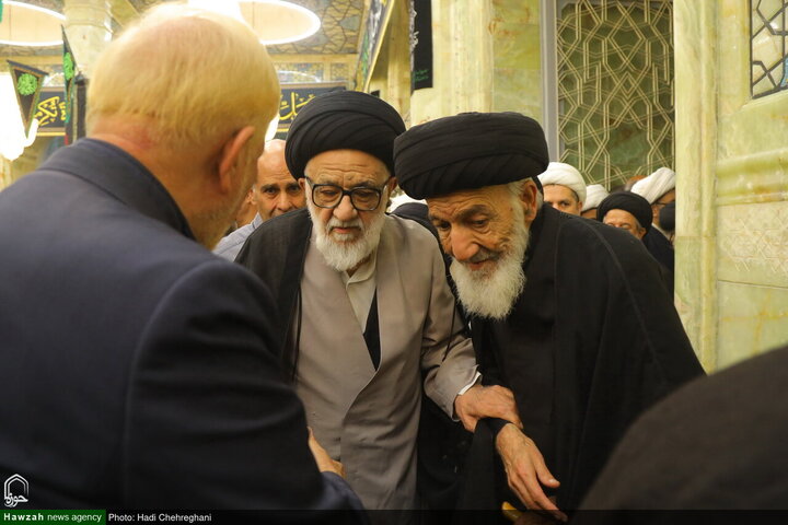 إقامة مراسم الأربعين للراحل آية الله العظمى الشبیری الزنجاني
