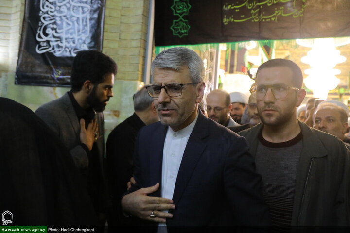إقامة مراسم الأربعين للراحل آية الله العظمى الشبیری الزنجاني