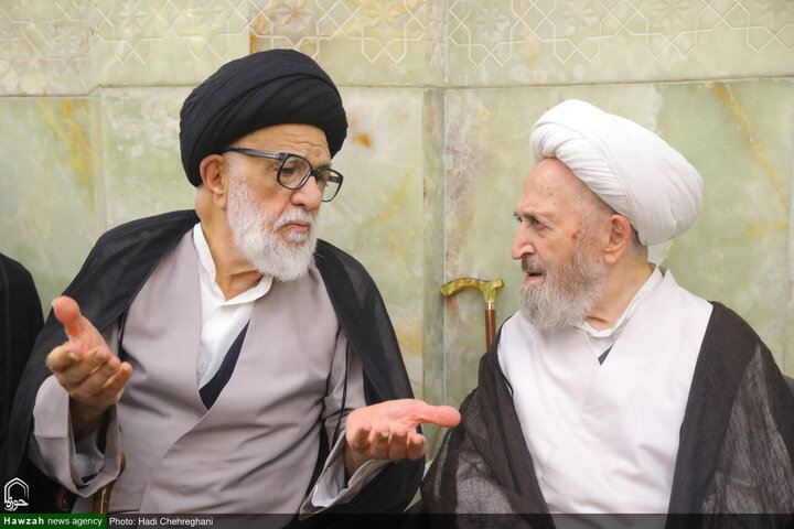 إقامة مراسم الأربعين للراحل آية الله العظمى الشبیری الزنجاني