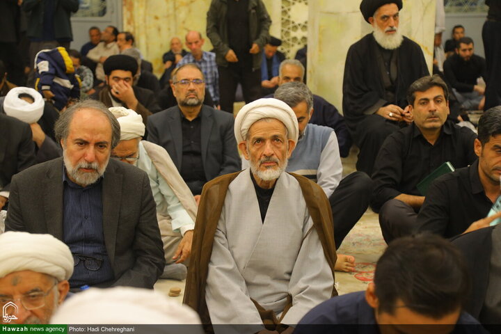 إقامة مراسم الأربعين للراحل آية الله العظمى الشبیری الزنجاني