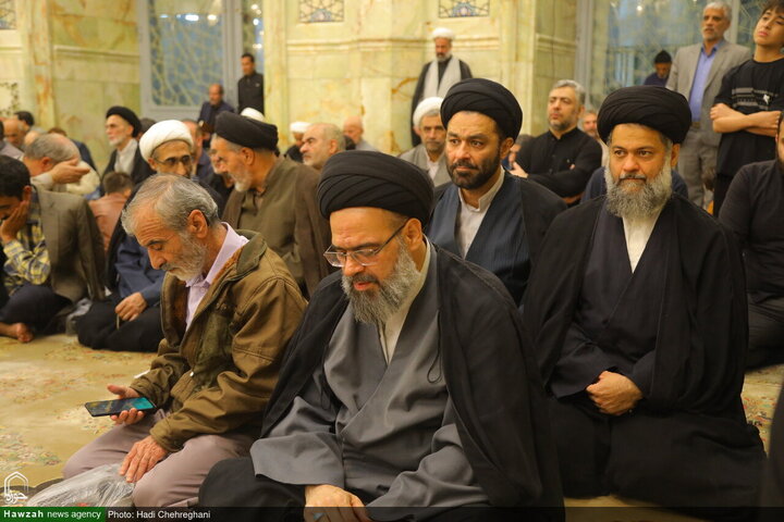 إقامة مراسم الأربعين للراحل آية الله العظمى الشبیری الزنجاني