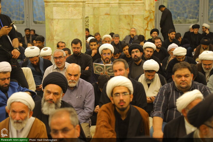 إقامة مراسم الأربعين للراحل آية الله العظمى الشبیری الزنجاني