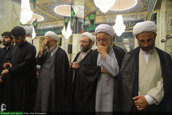 إقامة مراسم الأربعين للراحل آية الله العظمى الشبیری الزنجاني