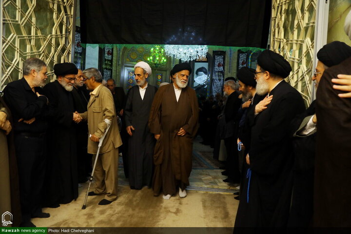 إقامة مراسم الأربعين للراحل آية الله العظمى الشبیری الزنجاني