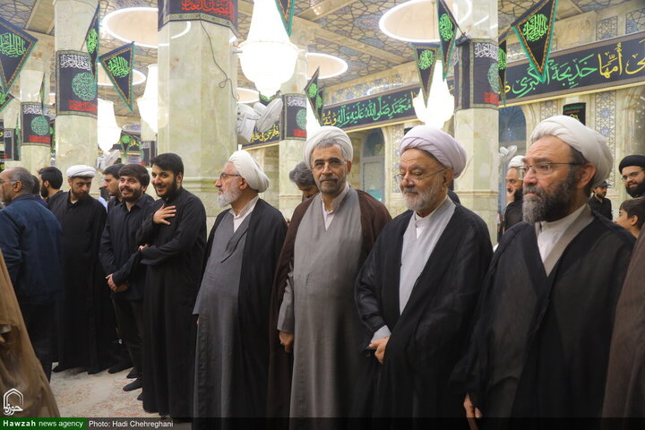 إقامة مراسم الأربعين للراحل آية الله العظمى الشبیری الزنجاني
