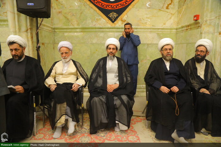 إقامة مراسم الأربعين للراحل آية الله العظمى الشبیری الزنجاني