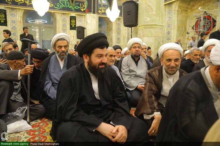 إقامة مراسم الأربعين للراحل آية الله العظمى الشبیری الزنجاني